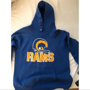 Vintage NFL Rams hoodie in great condition!